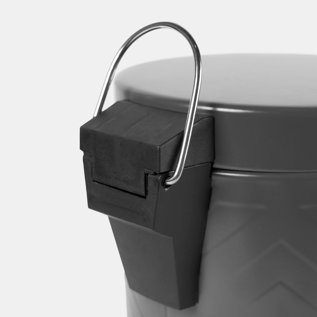 OHS Bathroom Pedal Bin - Charcoal>