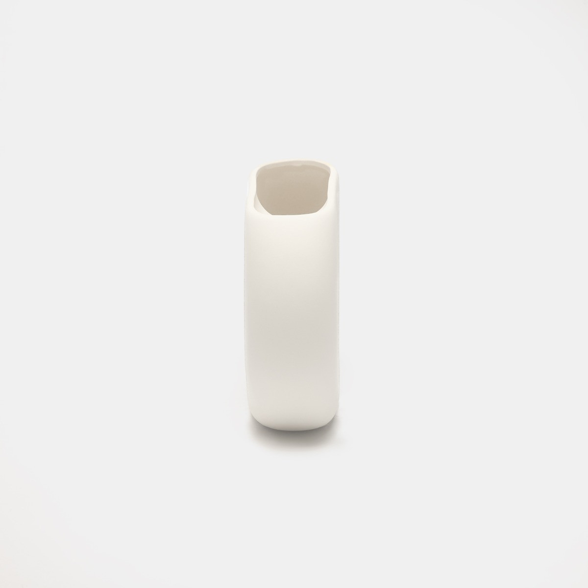 OHS Ceramic Cut Out Donut Vase - White>