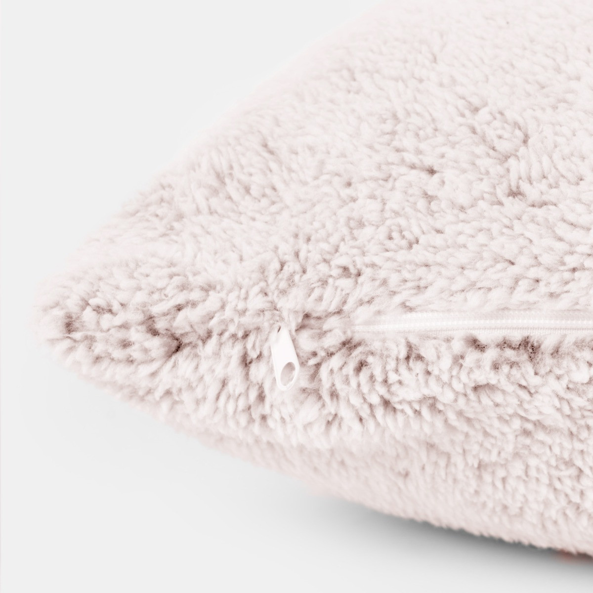 OHS Teddy Marl Cushion Covers - Blush>