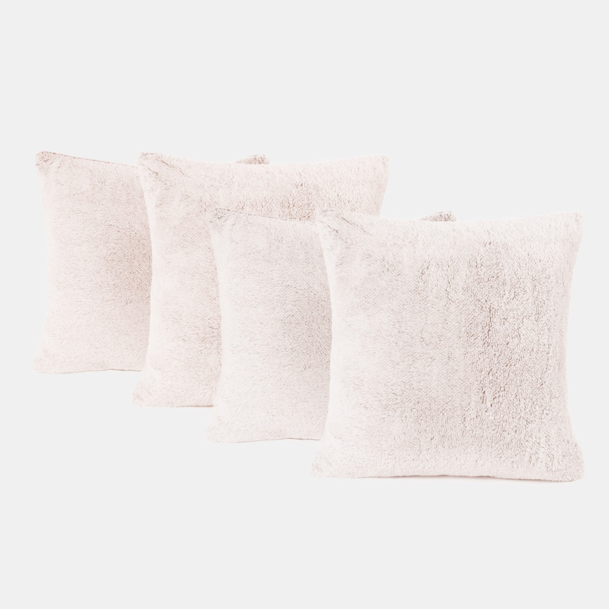 OHS Teddy Marl Cushion Covers - Blush>