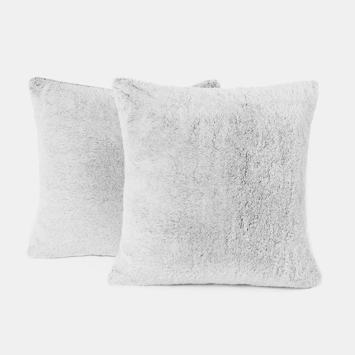 OHS Teddy Marl Cushion Covers - Charcoal>