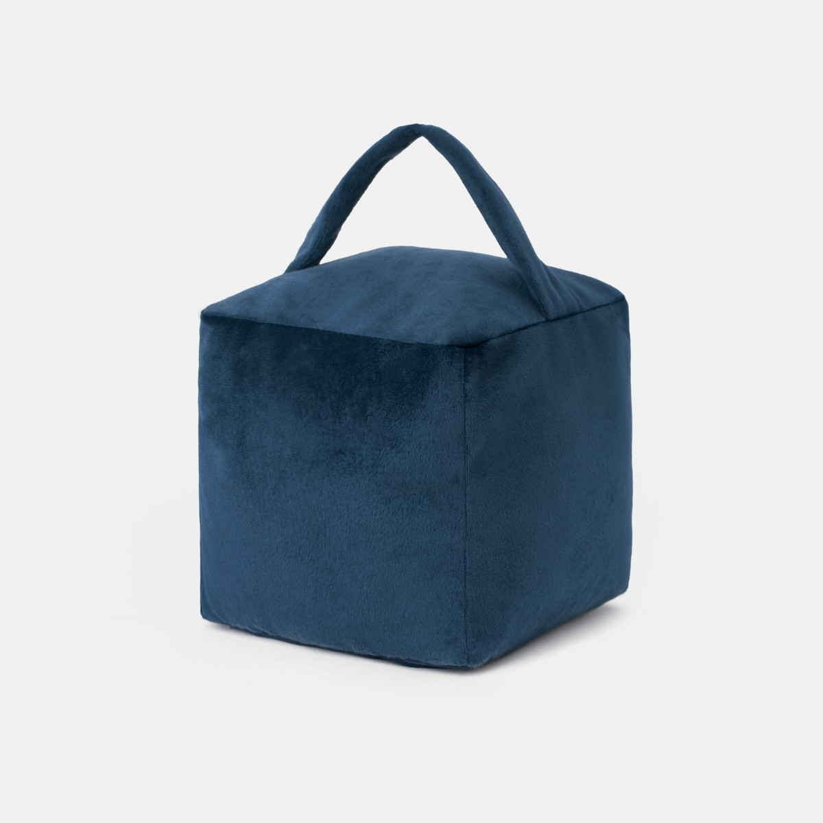 OHS Matte Velvet Doorstop - Navy>