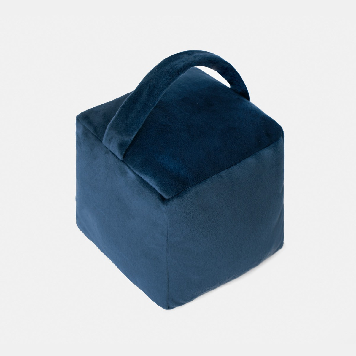 OHS Matte Velvet Doorstop - Navy>