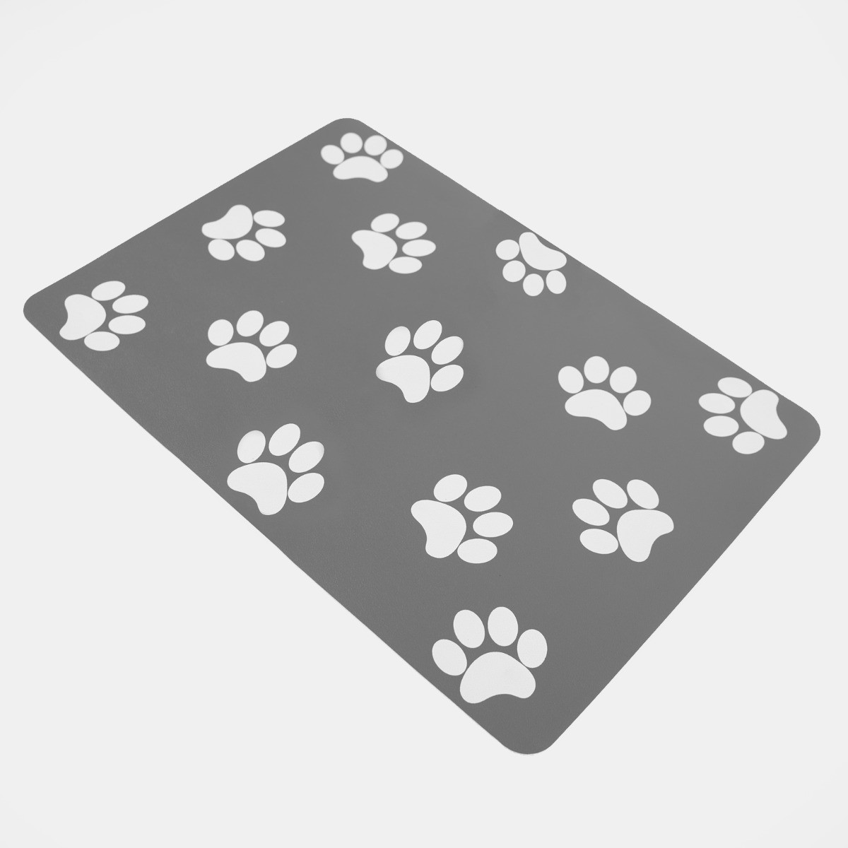 OHS Pet Bowl Placement Mat - Charcoal>