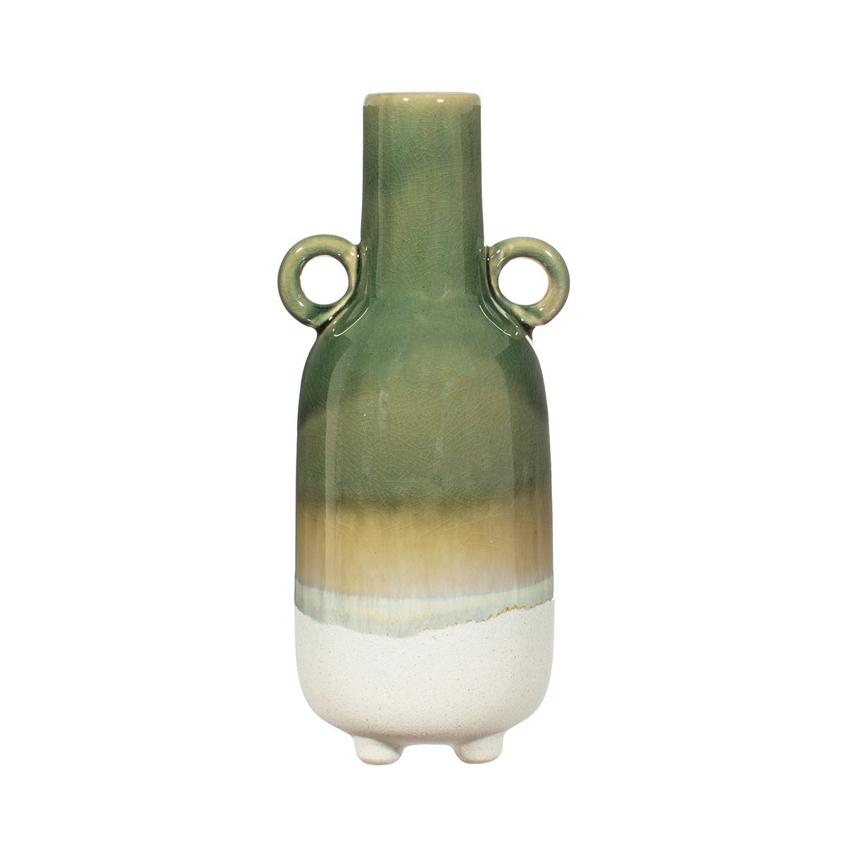 Sass & Belle Mojave Glaze Vase - Green>