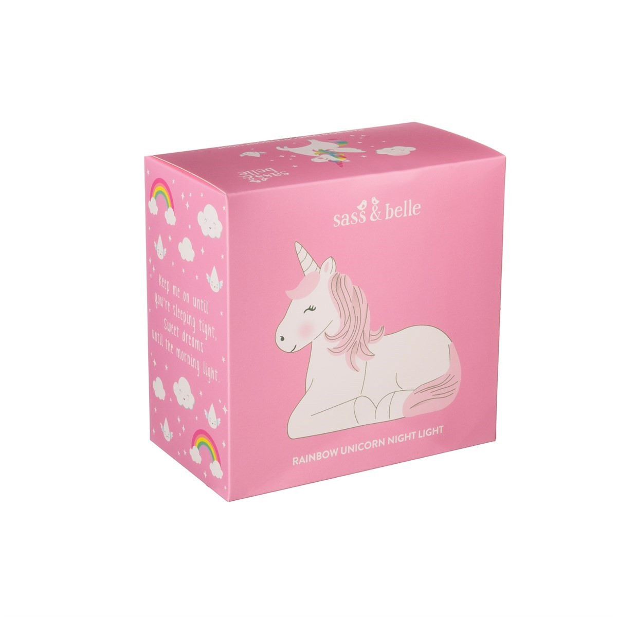 Sass & Belle Rainbow Unicorn Night Light>