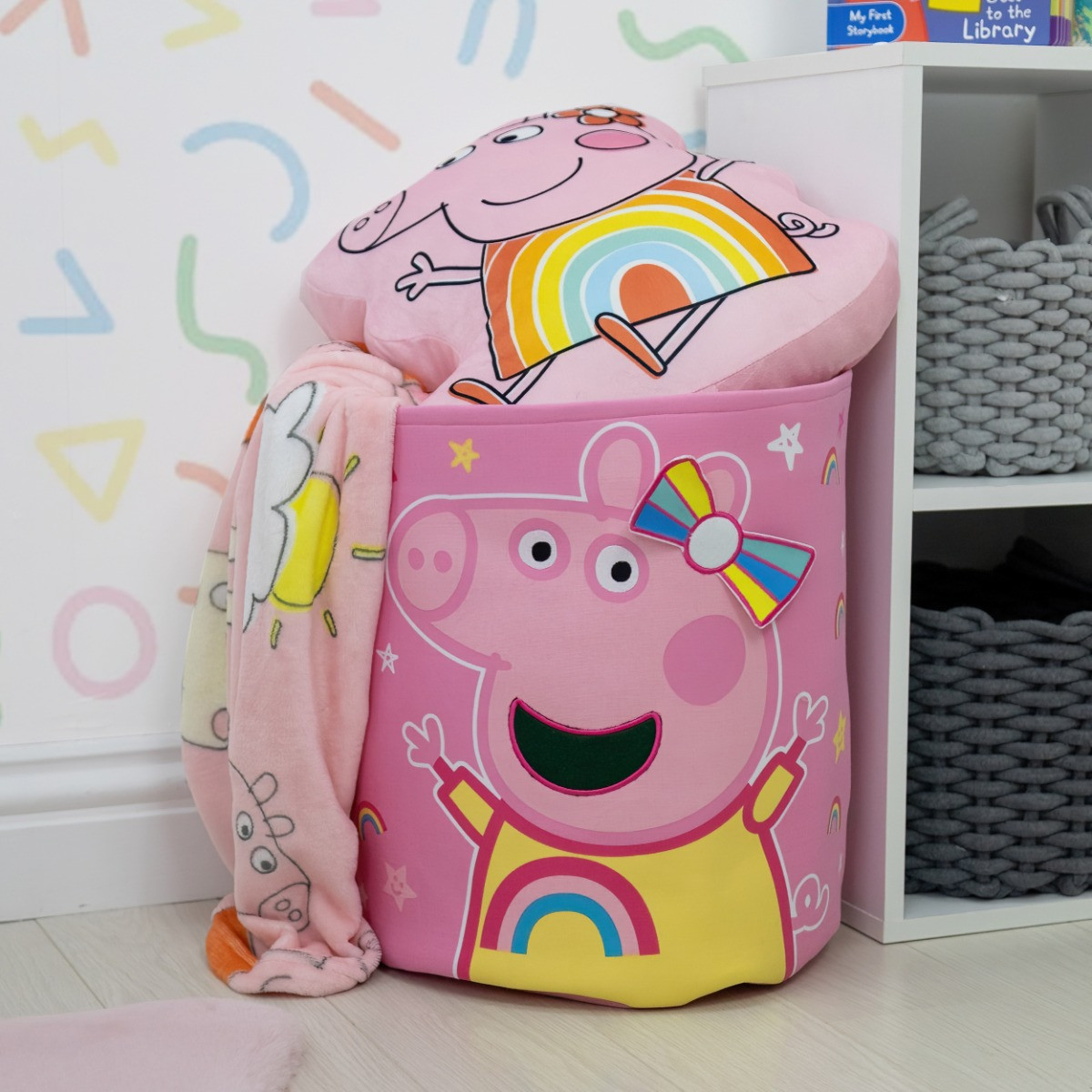 Peppa Pig Storage Tub - Multi>