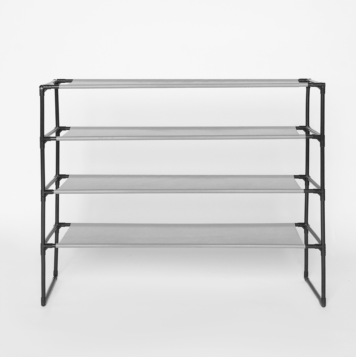 OHS Storage Rack, Charcoal - 4 Tier>