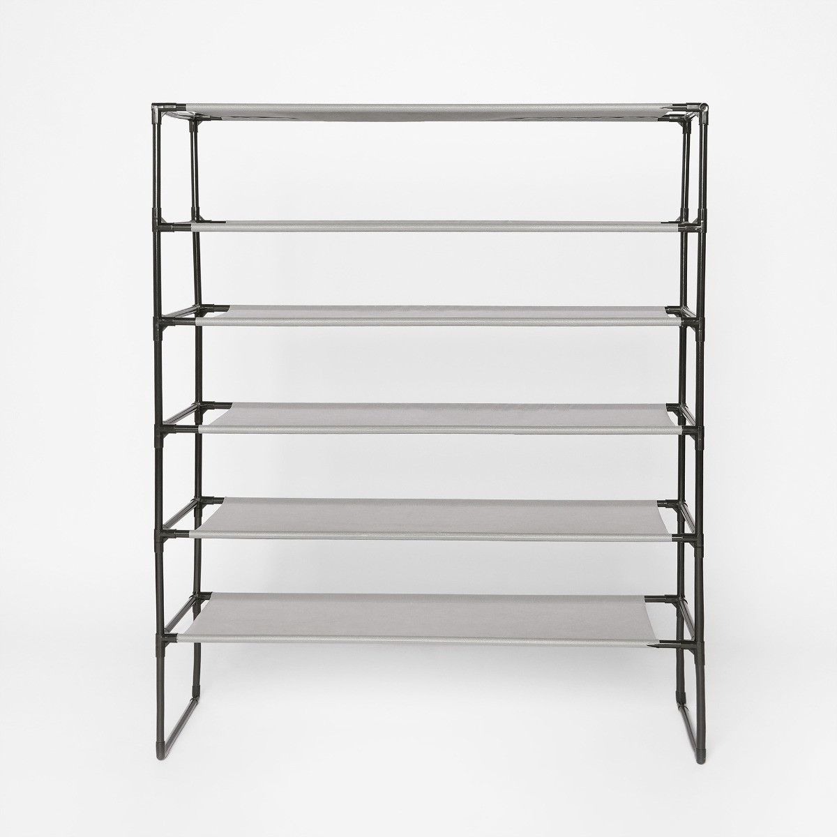 OHS Storage Rack, Charcoal - 6 Tier>