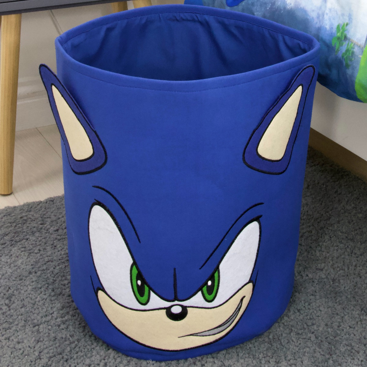 Sonic The Hedgehog Storage Tub - Blue>