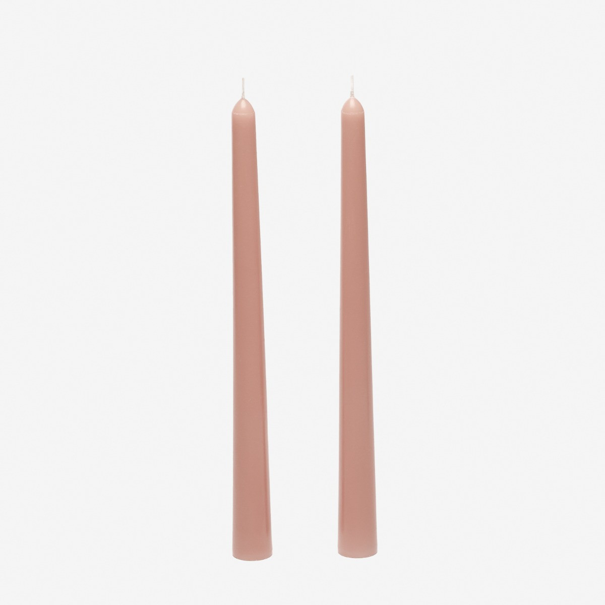 OHS Taper Candlestick, Rose Pink - Set of 2>