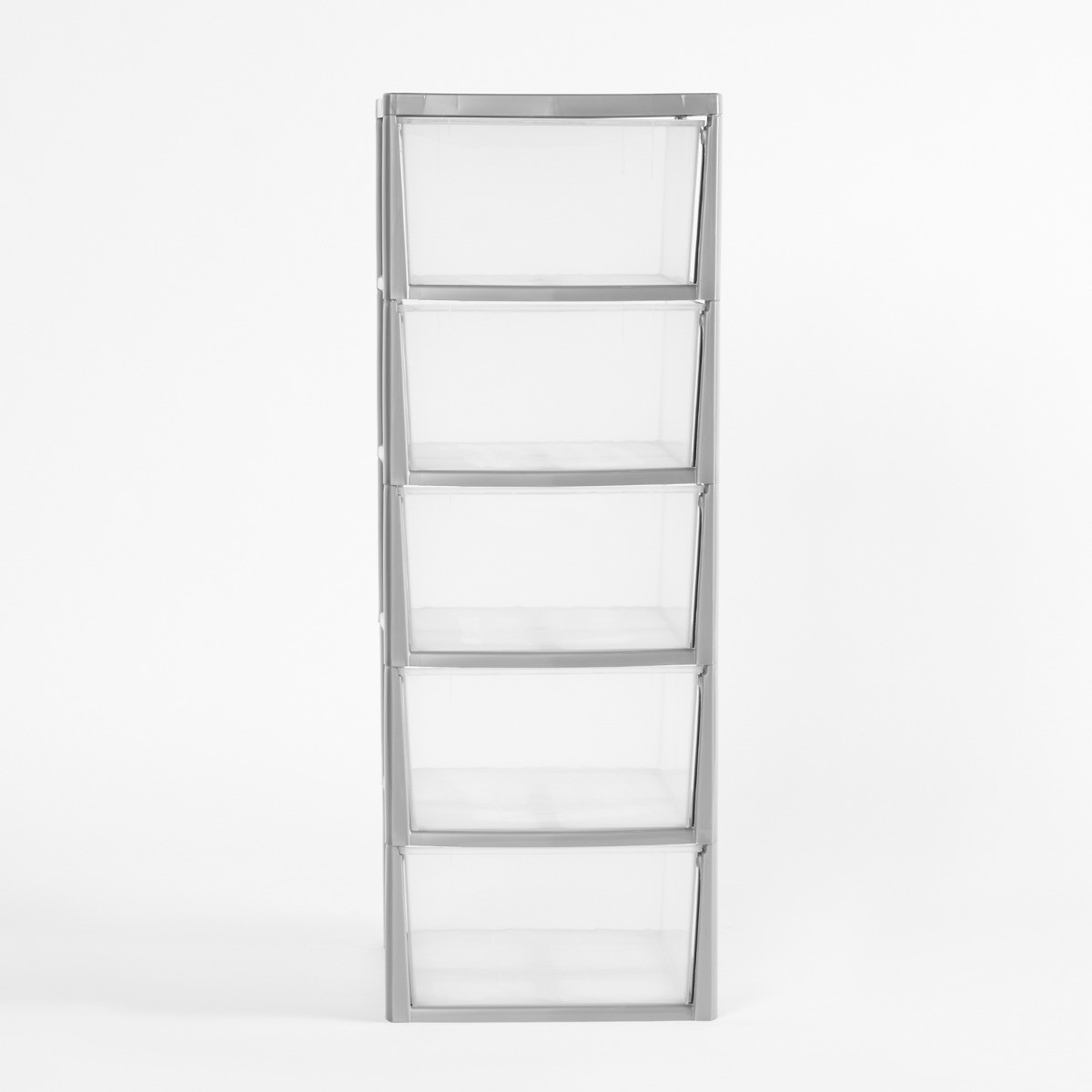 OHS 5 Drawer Storage Tower Unit - Grey>