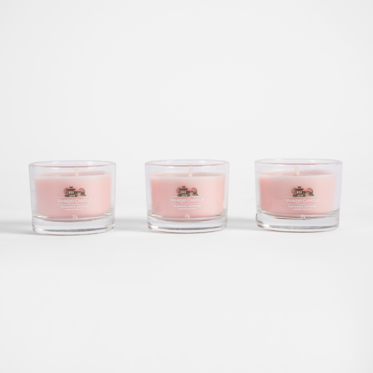 Yankee Candle Votive Set Of 3 - Tranquil Garden>