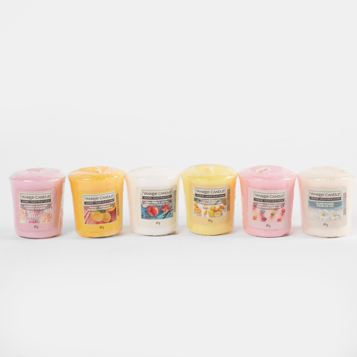 Yankee Candle Votive Set Of 6 - Multi / Yellow>