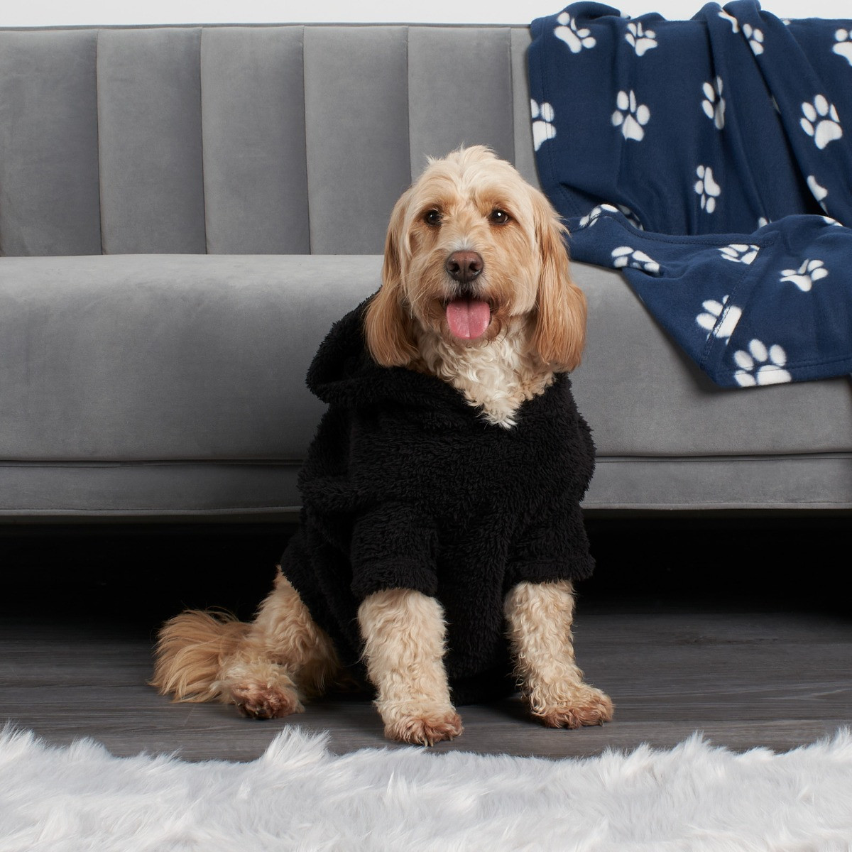 OHS Teddy Dog Hoodie - Black>