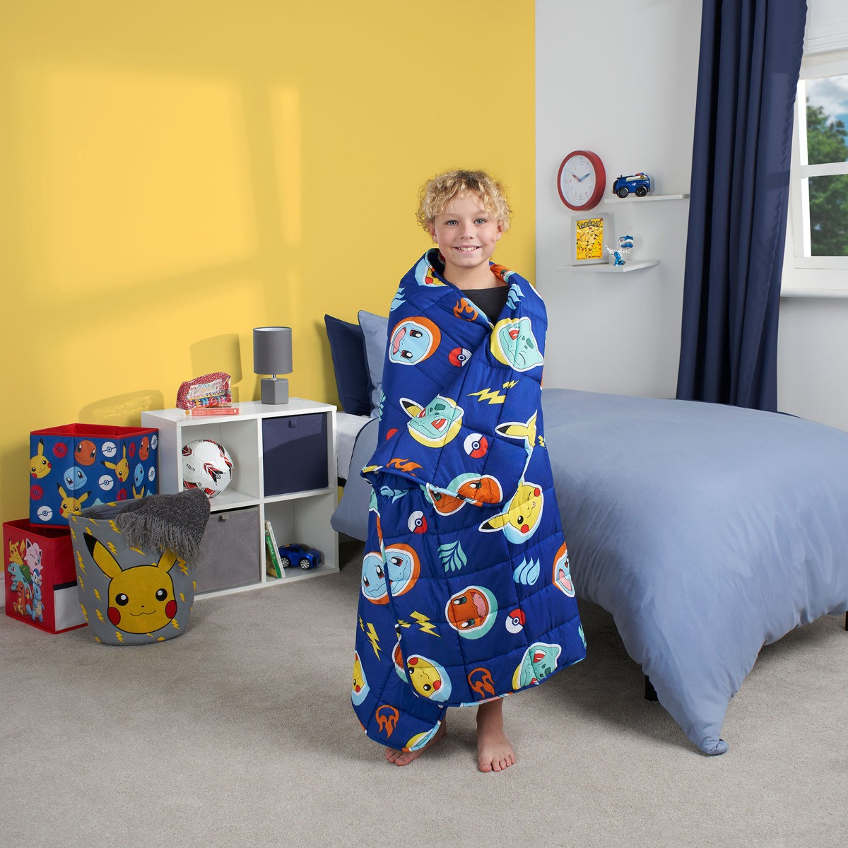 OHS Pokemon Weighted Blanket - Blue>