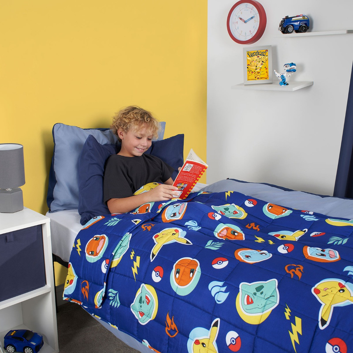 OHS Pokemon Weighted Blanket - Blue>