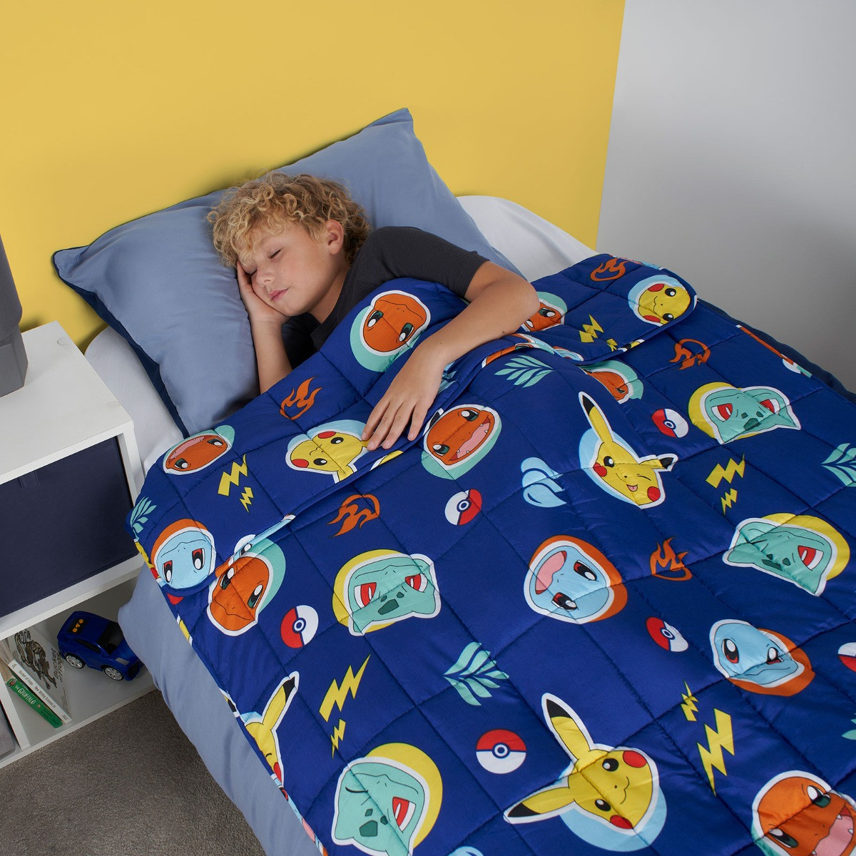 OHS Pokemon Weighted Blanket - Blue>