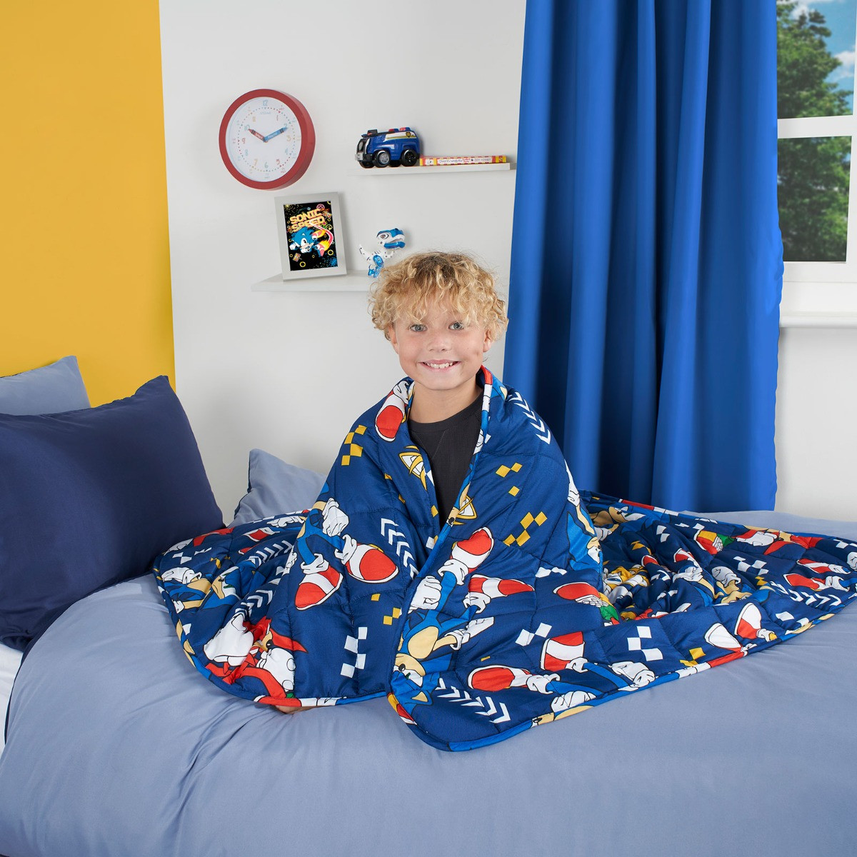 OHS Sonic Weighted Blanket, 3kg - Blue>