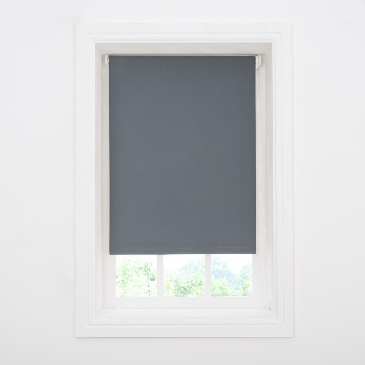 OHS Blackout Roller Blind, Charcoal - 120x170cm>