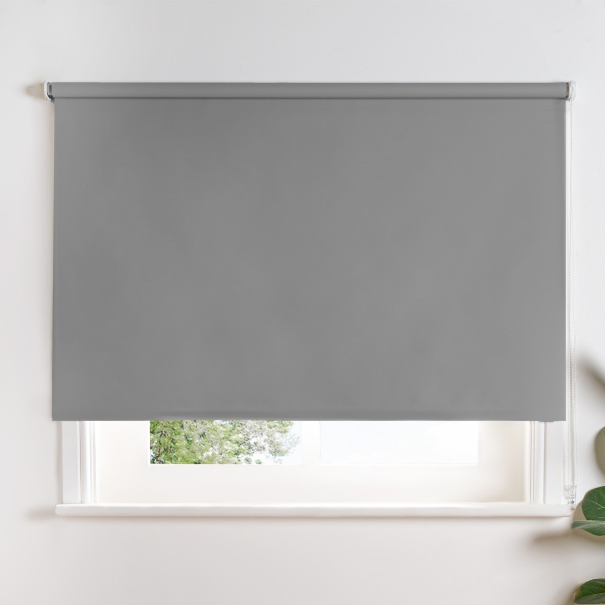 OHS Blackout Roller Blind - Charcoal>