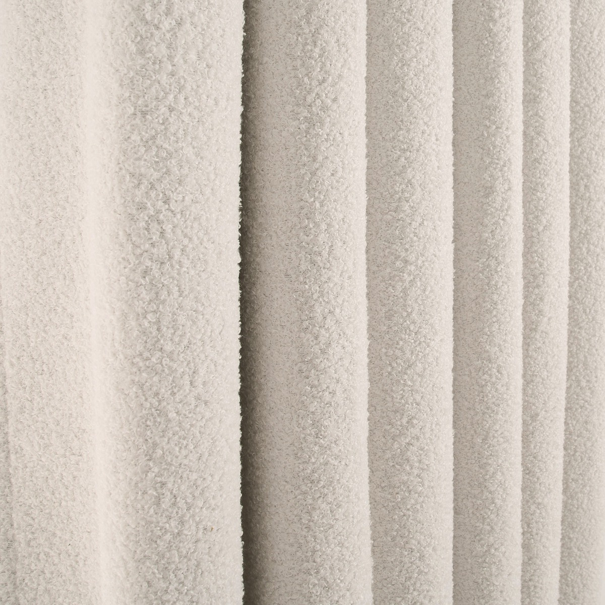 OHS Bouclé Eyelet Curtains - Cream>