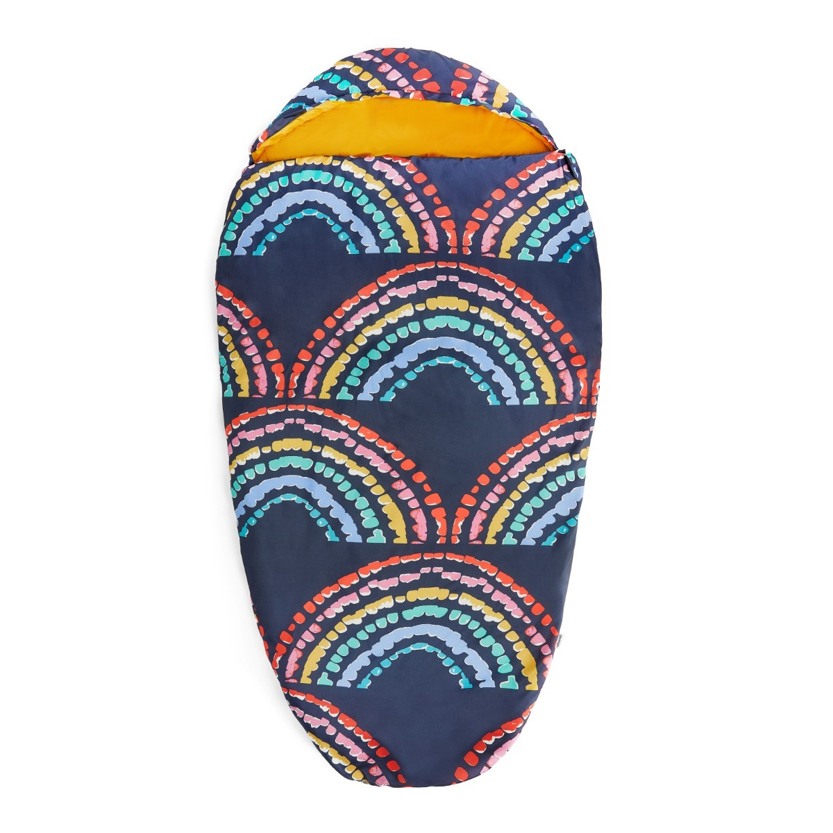 Silentnight Camping Collection Kids Sleeping Bag - Rainbow>