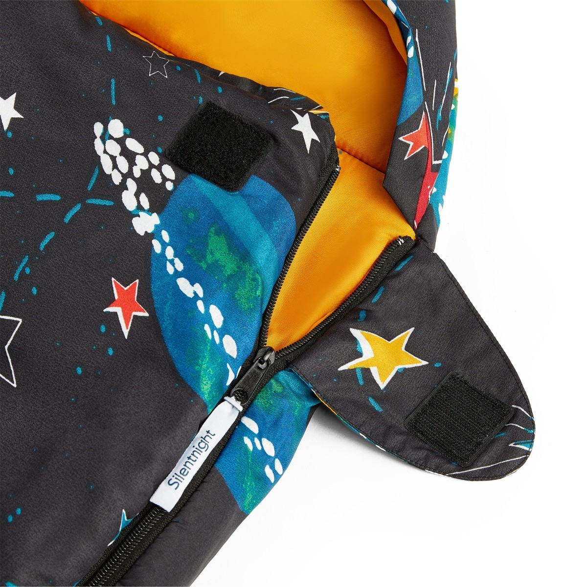 Silentnight Camping Collection Kids Sleeping Bag - Space>