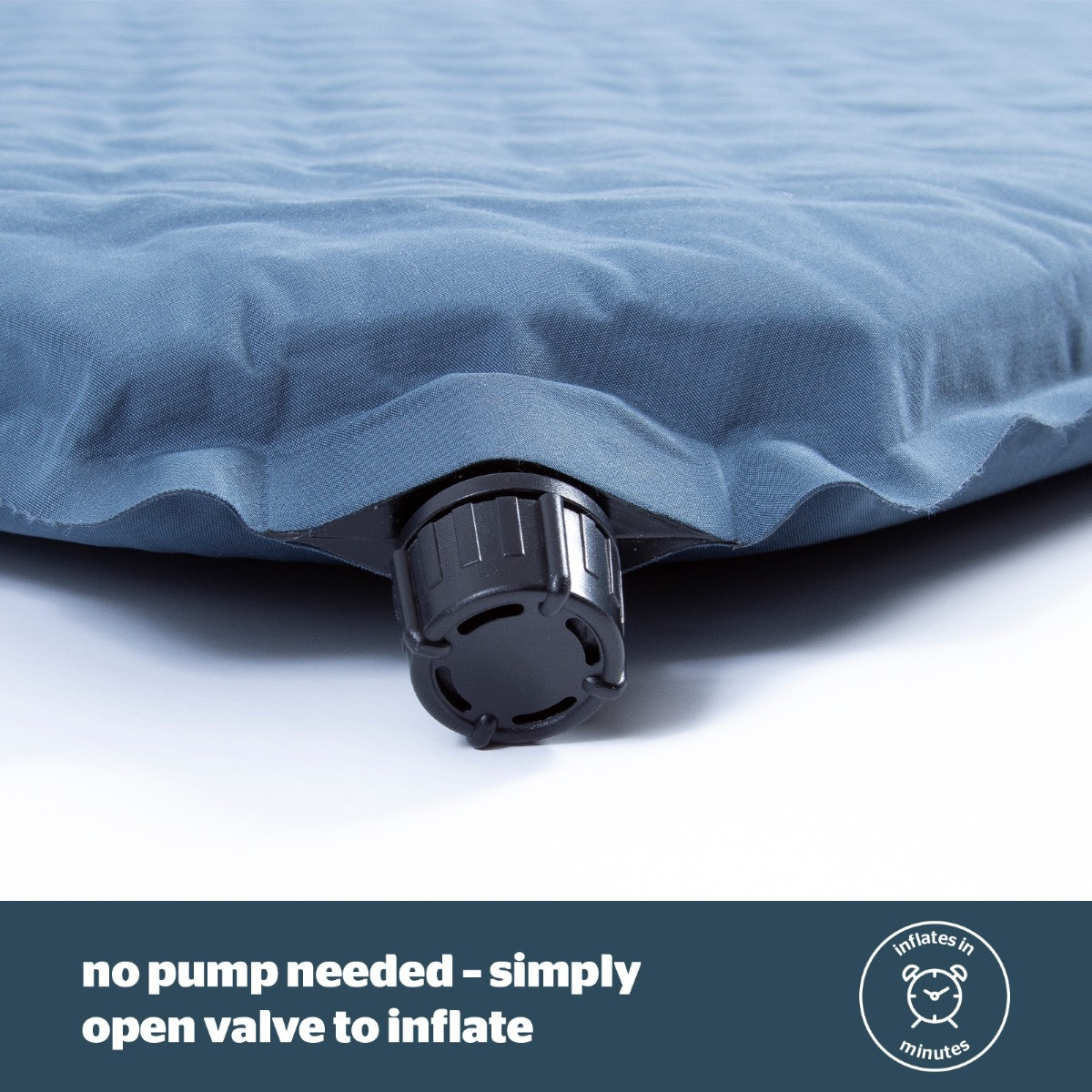 Silentnight Camping Collection Self Inflating Camping Mattress - Double>