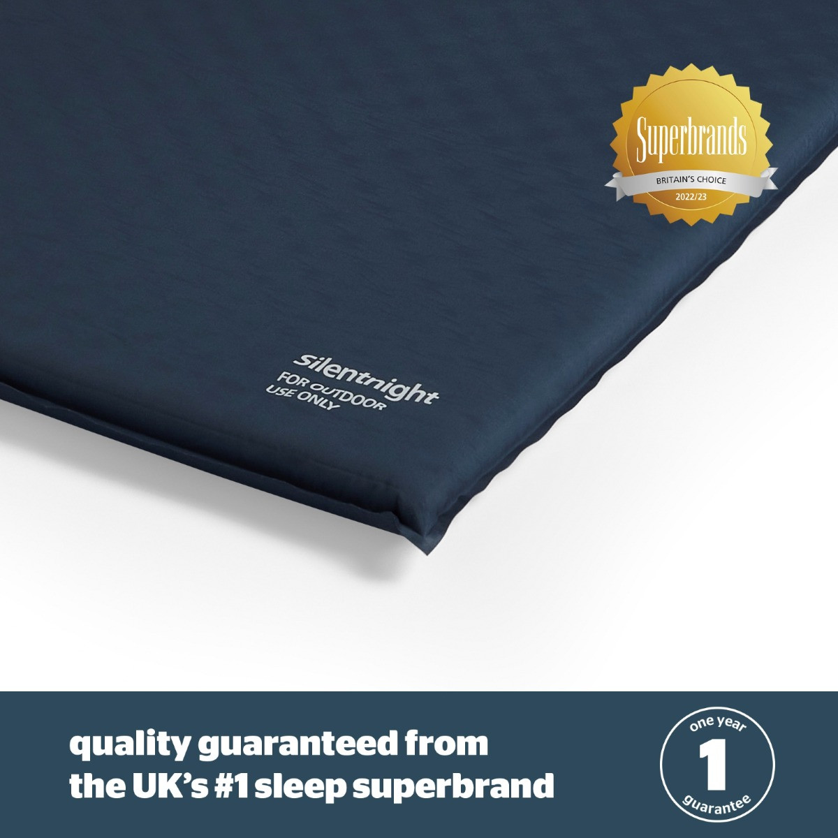 Silentnight Camping Collection Self Inflating Camping Mattress - Double>