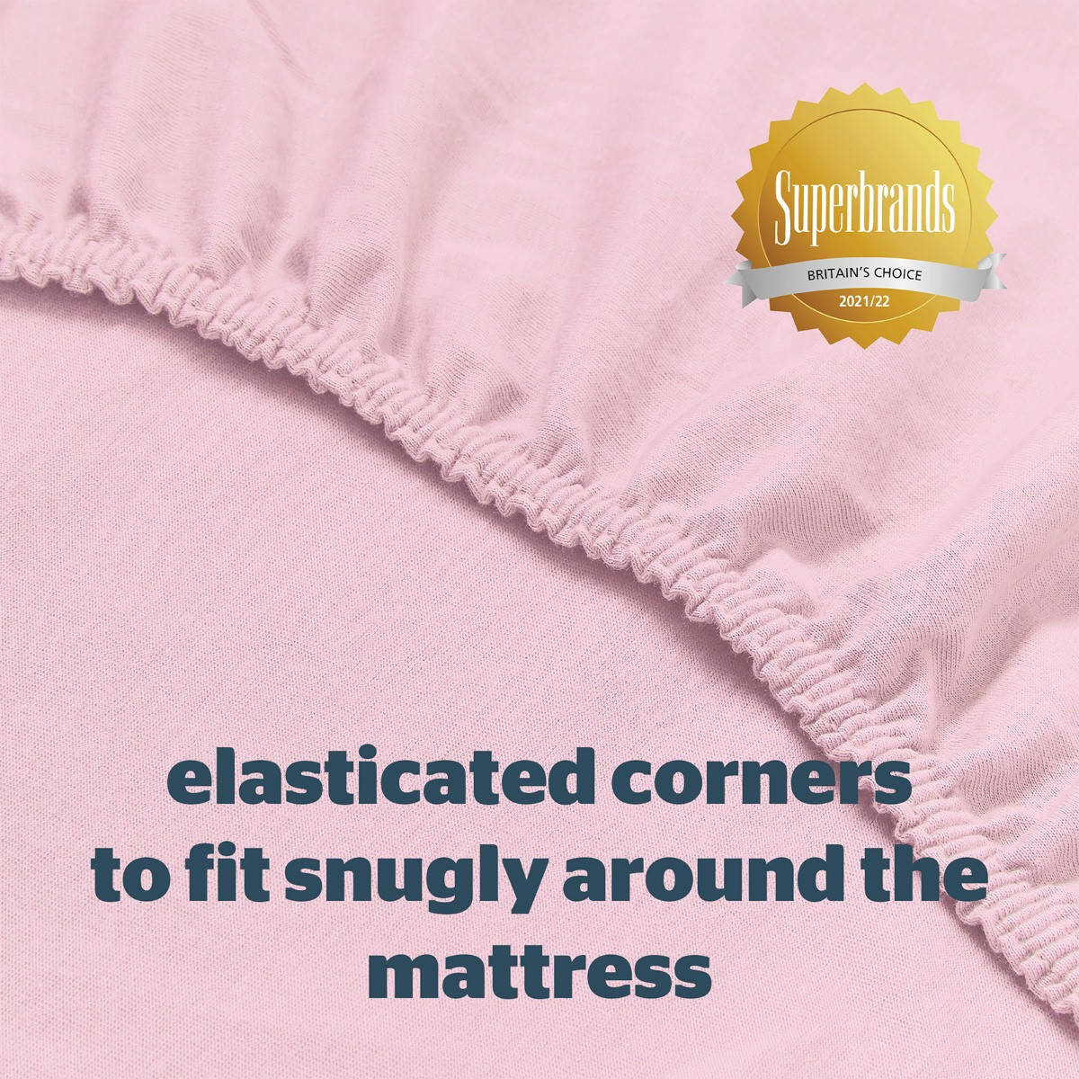 Silentnight Safe Nights 2 Pack Fitted Sheet, Cot Bed - Pink>