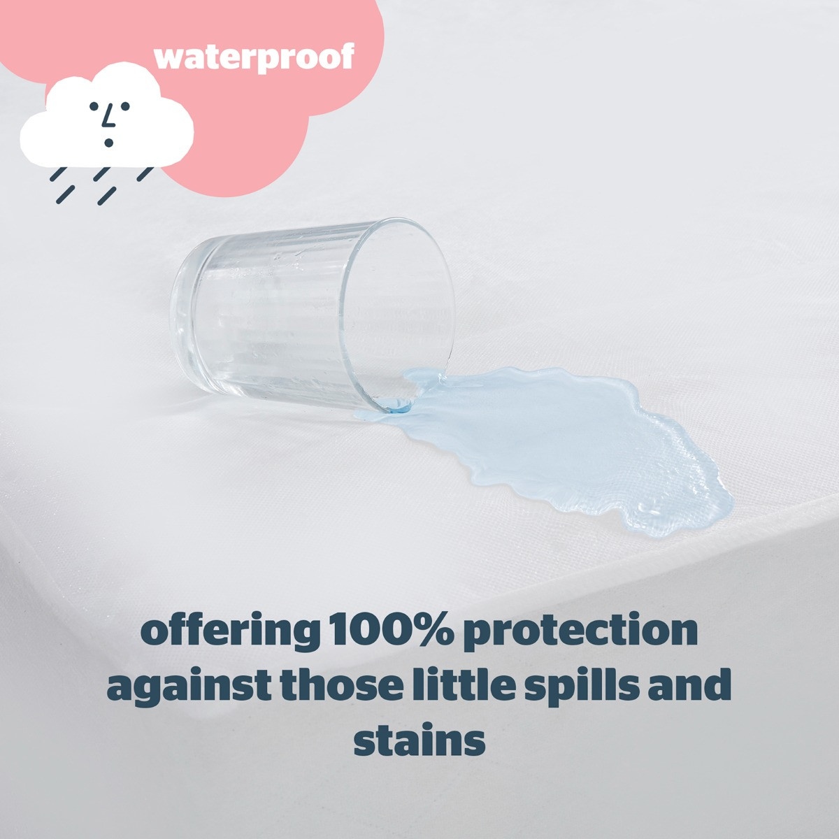 Silentnight Healthy Growth Waterproof Mattress Protector - Single>