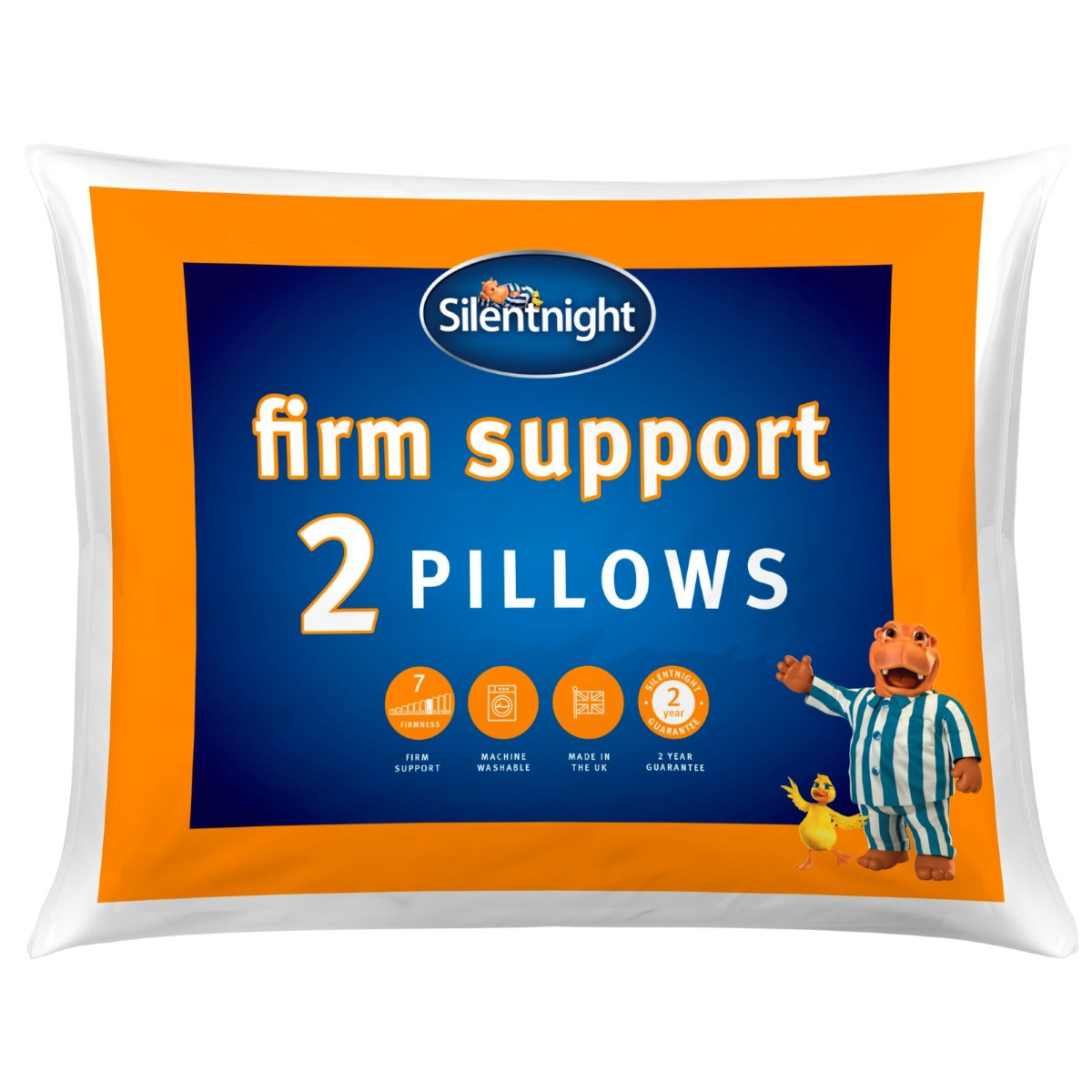 Silentnight Firm Support Pillows - 2 Pack>