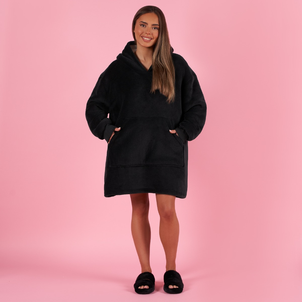 Petite cheap black hoodie