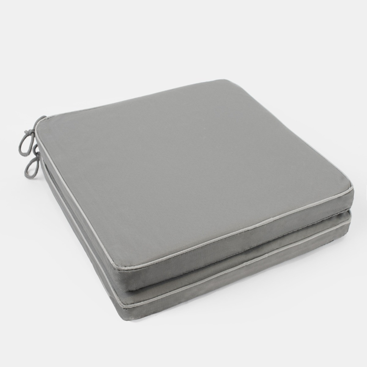 OHS Water Resistant Memory Foam Seat Pads, 2 Pack - Grey>