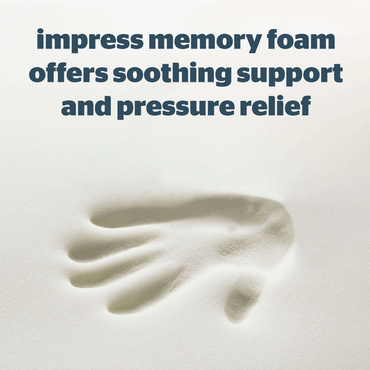 Silentnight Impress 2.5cm Memory Foam Mattress Topper>