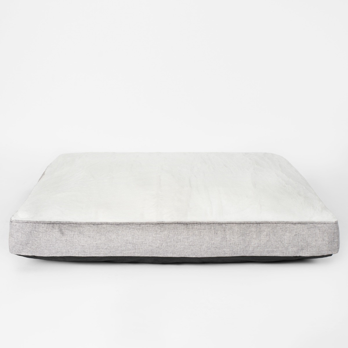 OHS Linen Pet Bed Cushion, Grey - Medium>