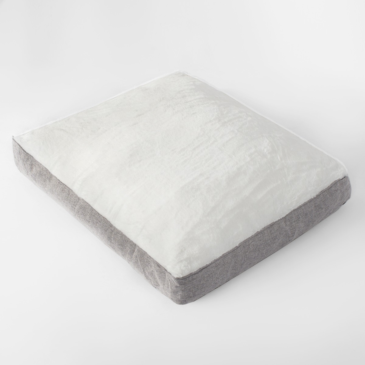 OHS Linen Pet Bed Cushion, Grey - Medium>