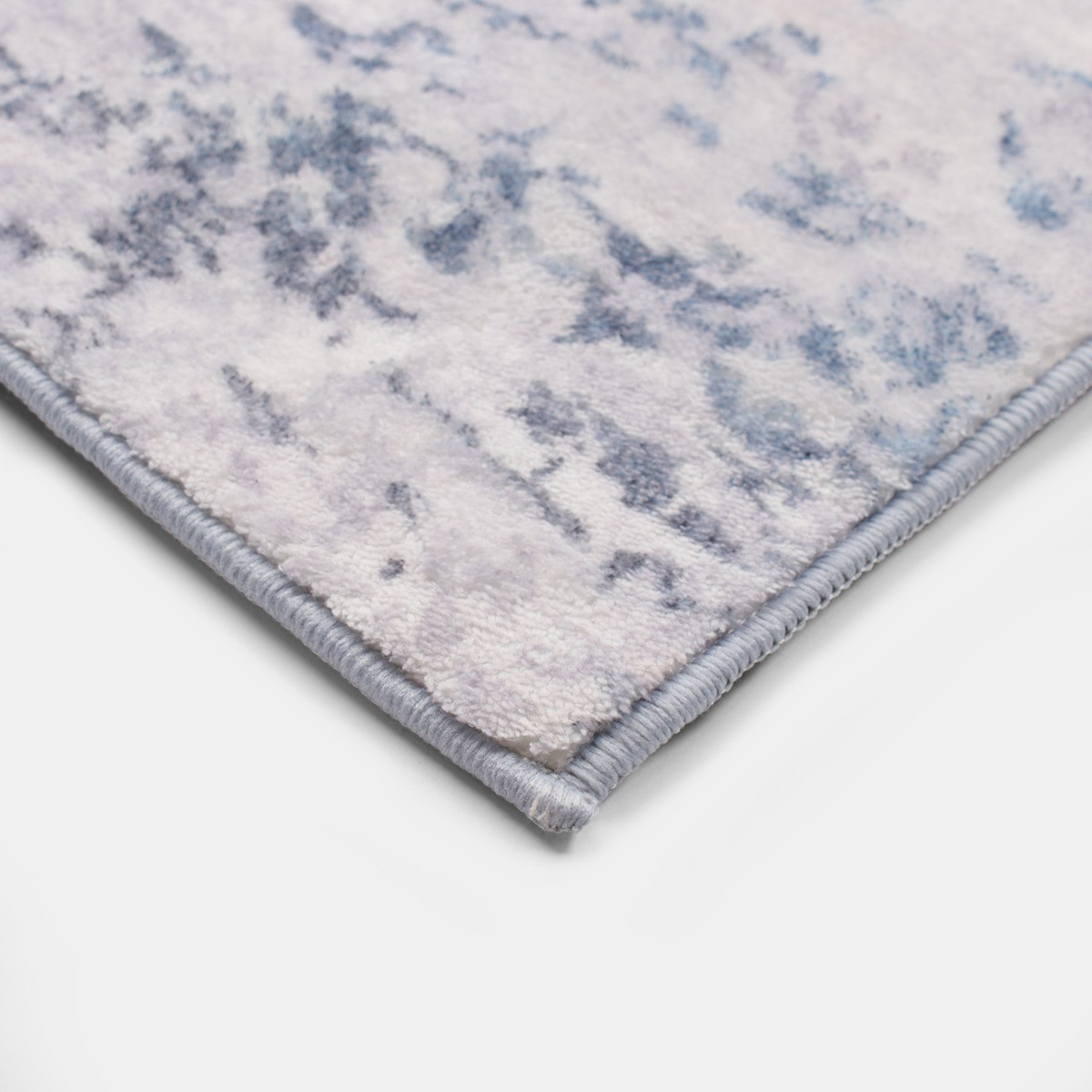 OHS Abstract Flat Rug, Blue - 80 x 150cm>