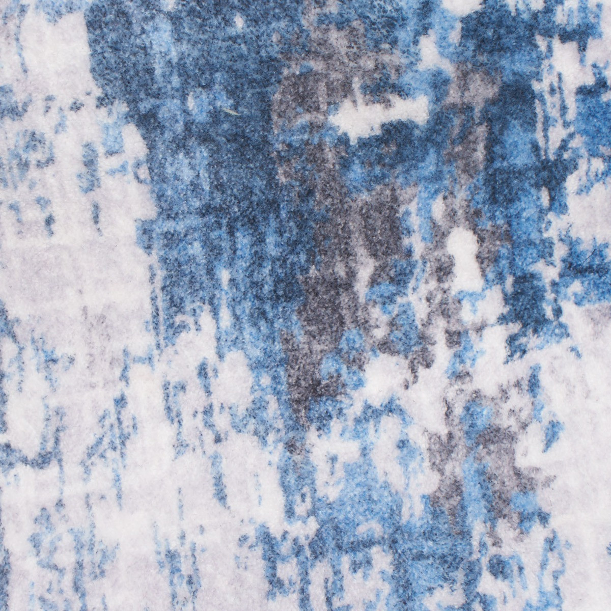 OHS Abstract Flat Rug, Blue - 80 x 150cm>