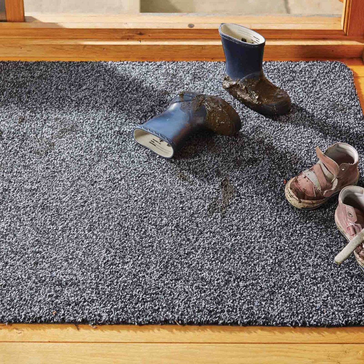 OHS Panama Doormat, Charcoal>