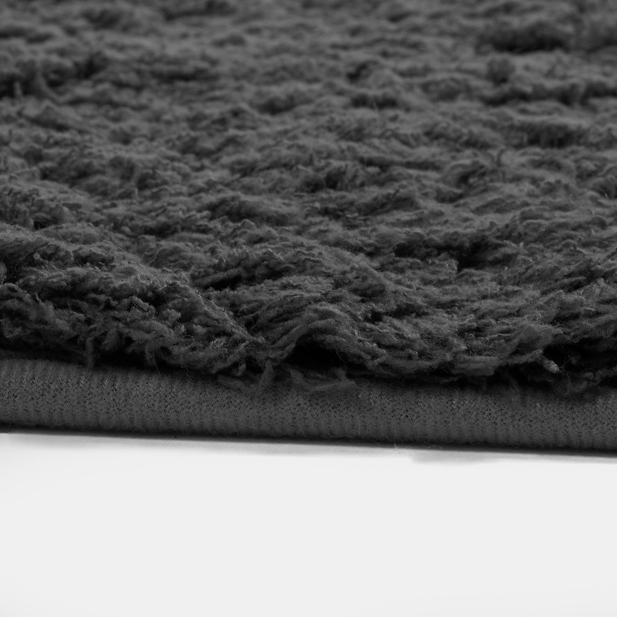 OHS Cosy Shaggy Rug - Charcoal>