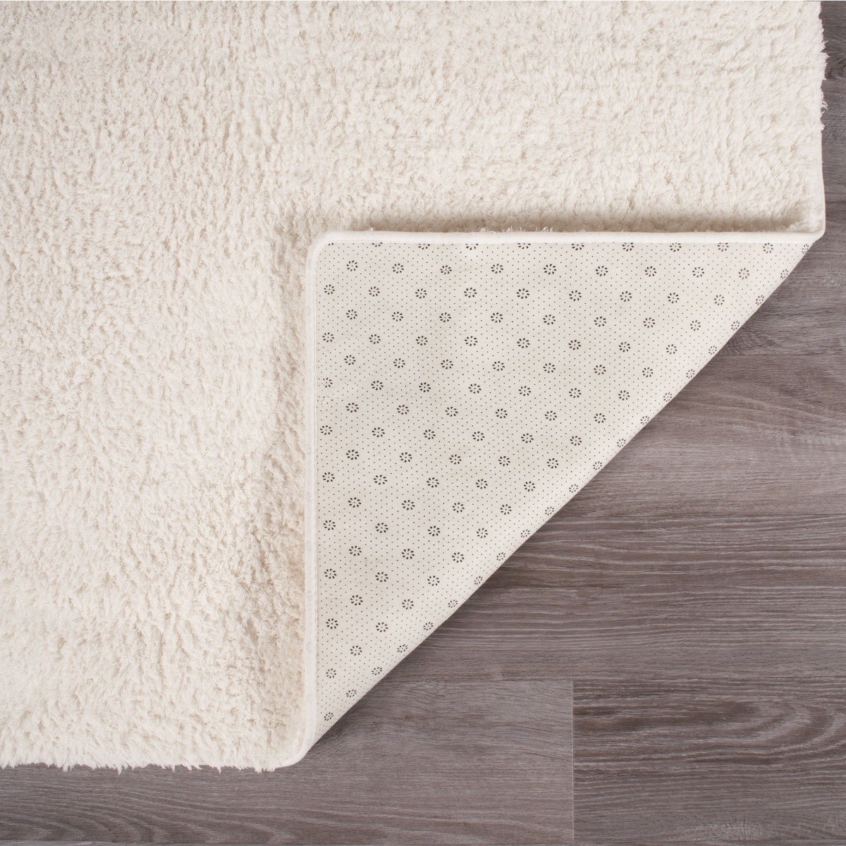 OHS Cosy Shaggy Rug - Cream>