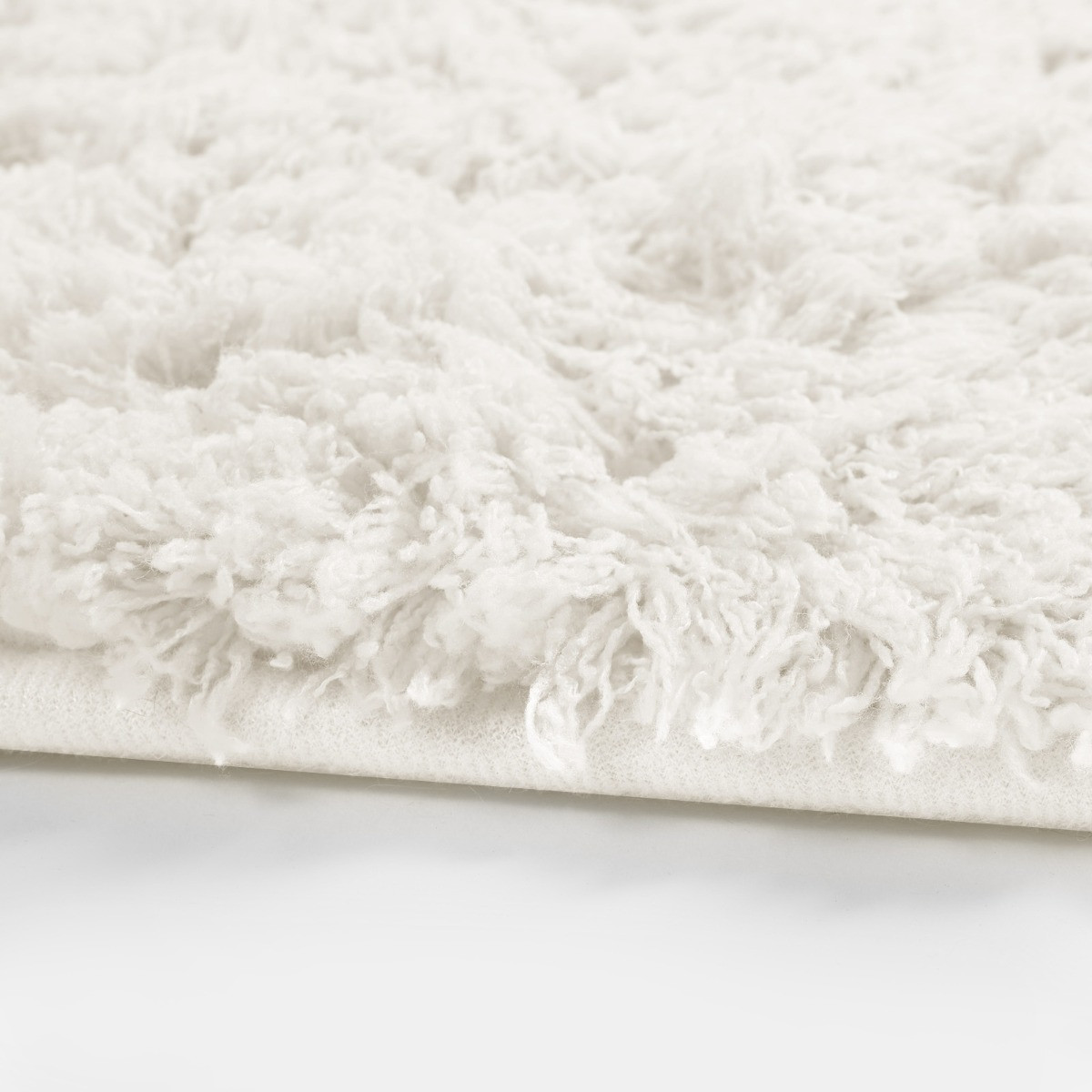 OHS Cosy Shaggy Rug - Cream>