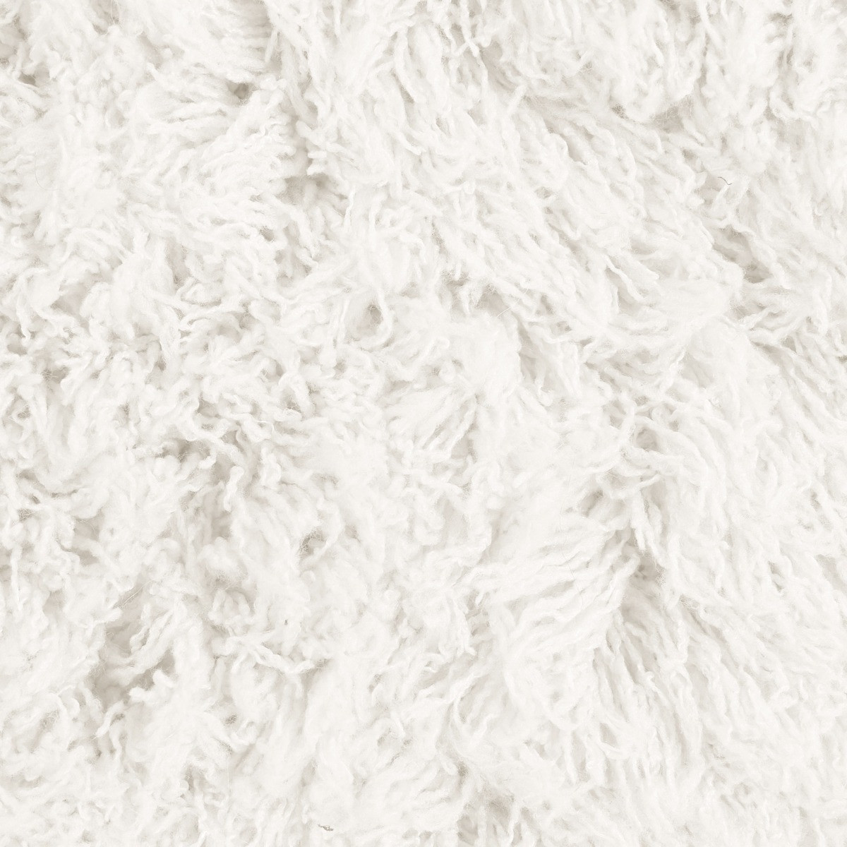 OHS Cosy Shaggy Rug - Cream>