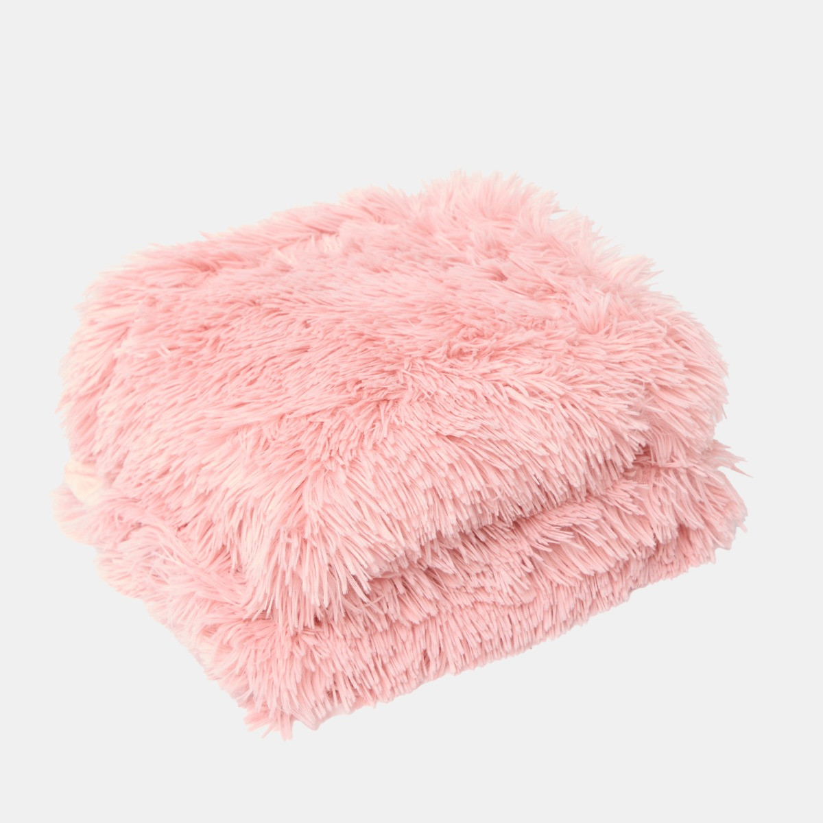 OHS Pet Calming Fluffy Throw - Blush>