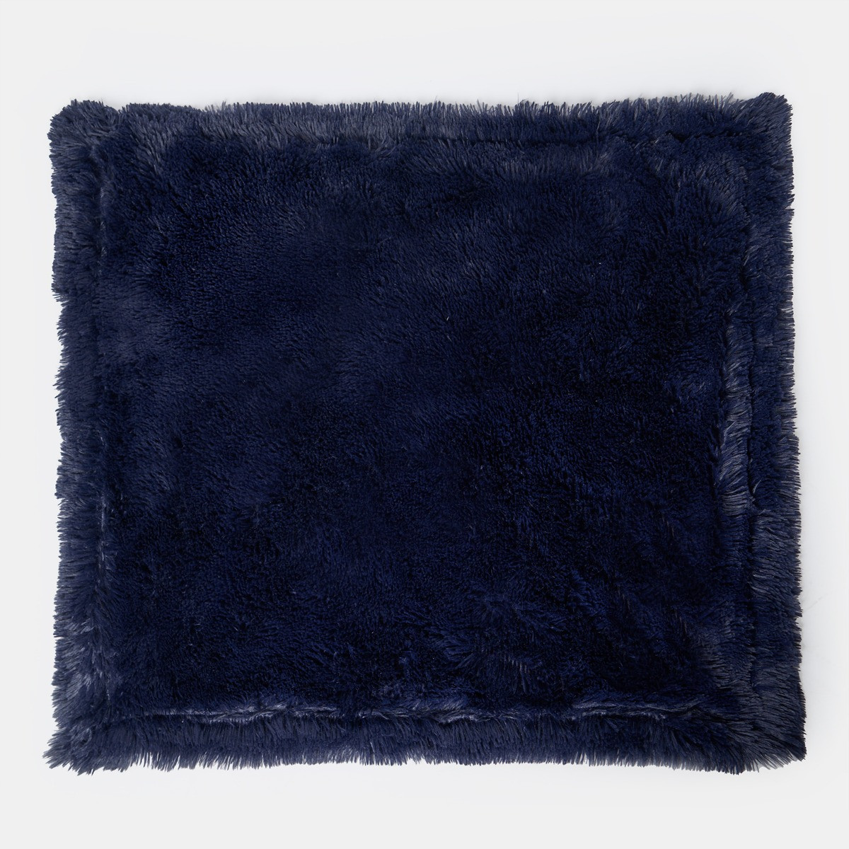 OHS Pet Calming Fluffy Throw - Navy>