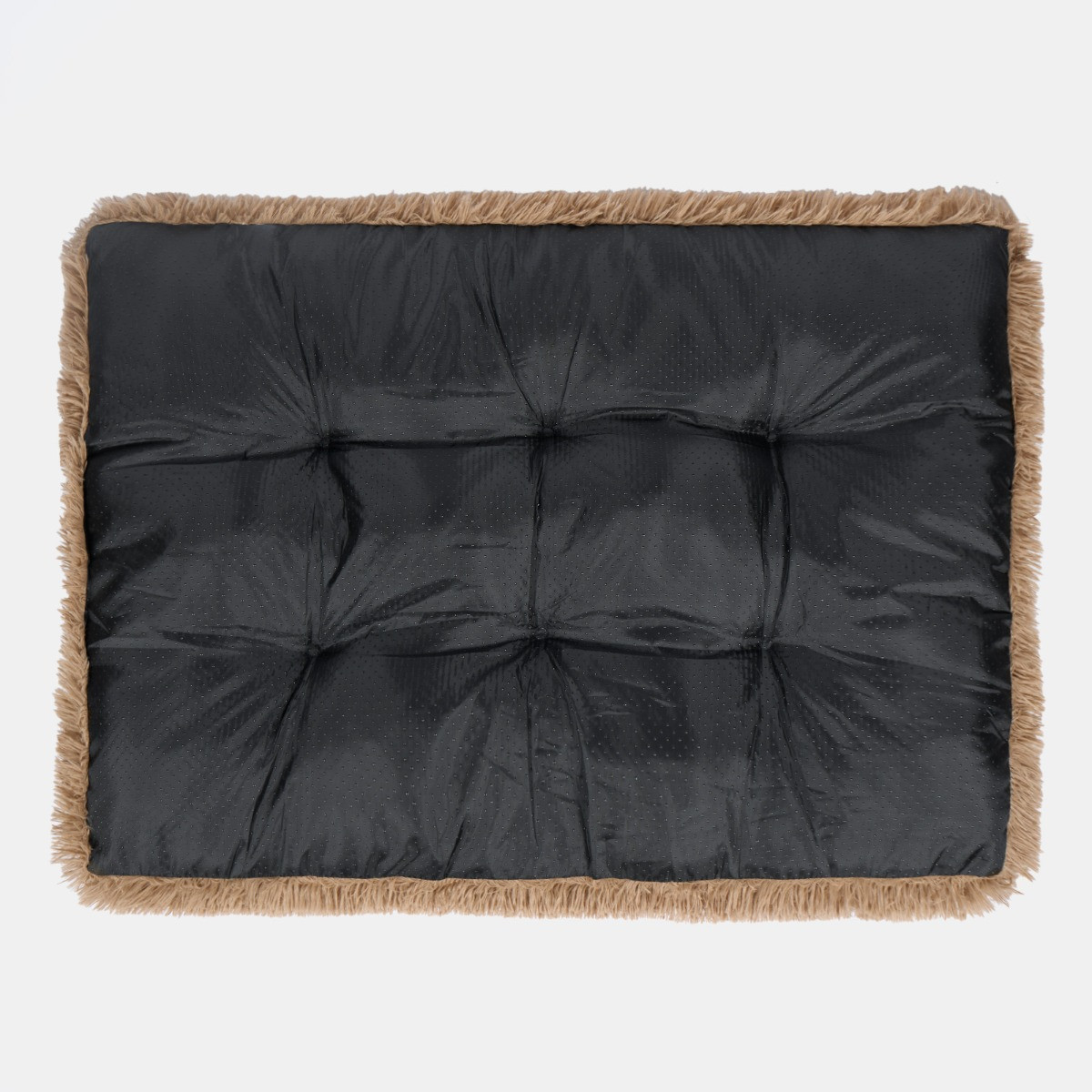 OHS Rectangular Fluffy Mat Pet Bed - Mink>