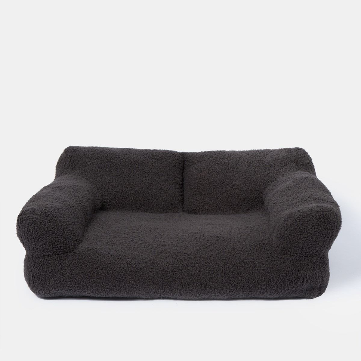 OHS Plush Pet Bed Sofa, Charcoal - Medium >