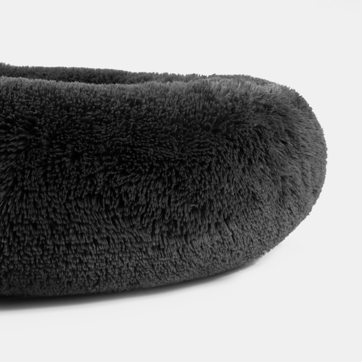 OHS Fluffy Human Size Pet Bed - Charcoal >